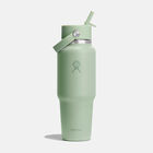 32 oz Wide Mouth Travel Bottle with Flex Straw Cap